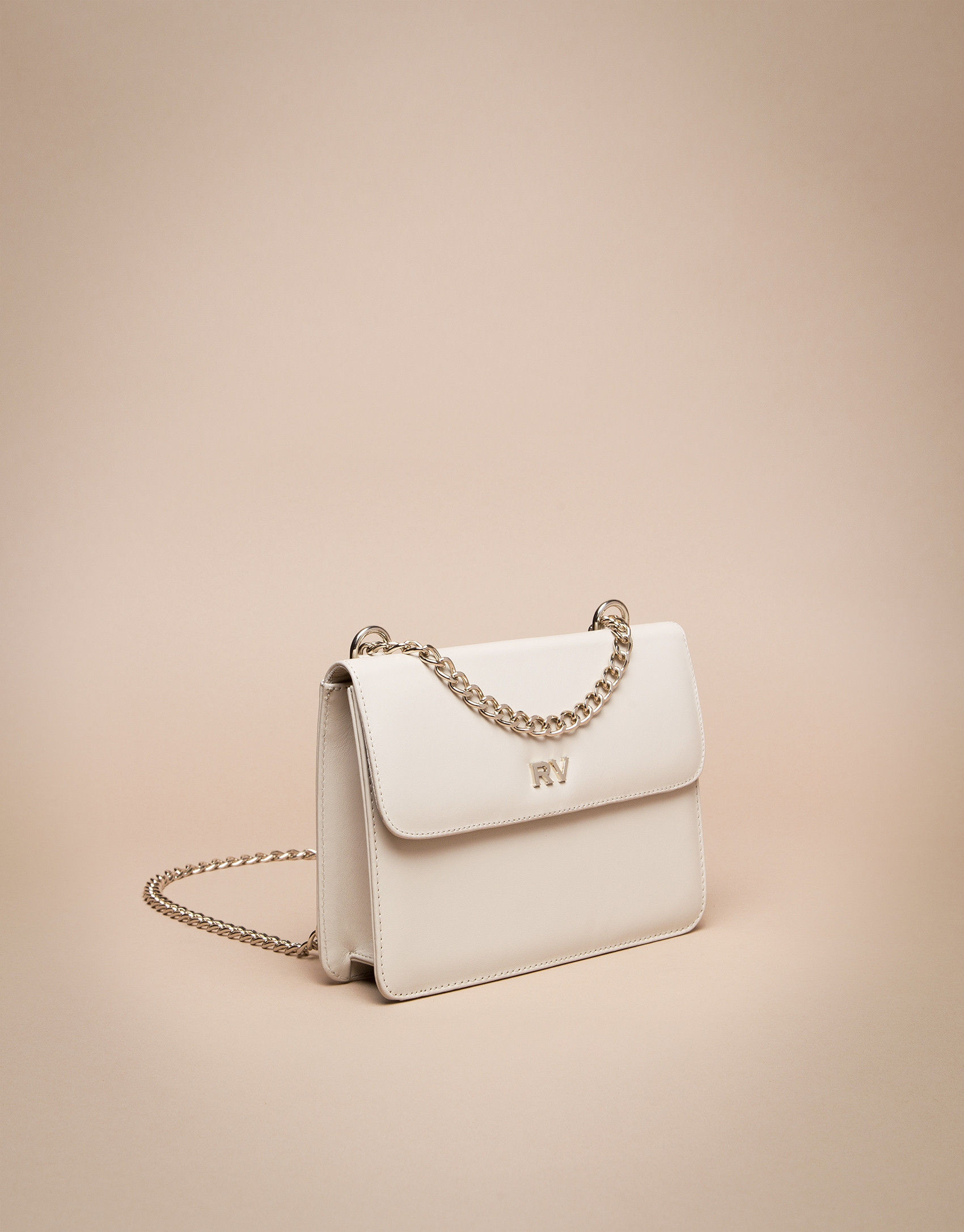 Mini ivory Pompidou shoulder bag