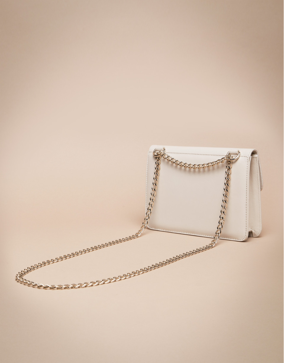 Mini ivory Pompidou shoulder bag