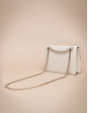 Mini ivory Pompidou shoulder bag