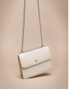 Mini ivory Pompidou shoulder bag