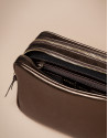 Bolso Taylor piel laminado cobre