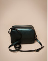 Bolso Taylor piel laminado verde