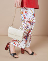 Mini ivory Pompidou shoulder bag