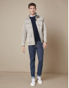 Parka cuatro bolsillos visón