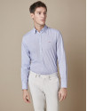 Gray cotton chinos