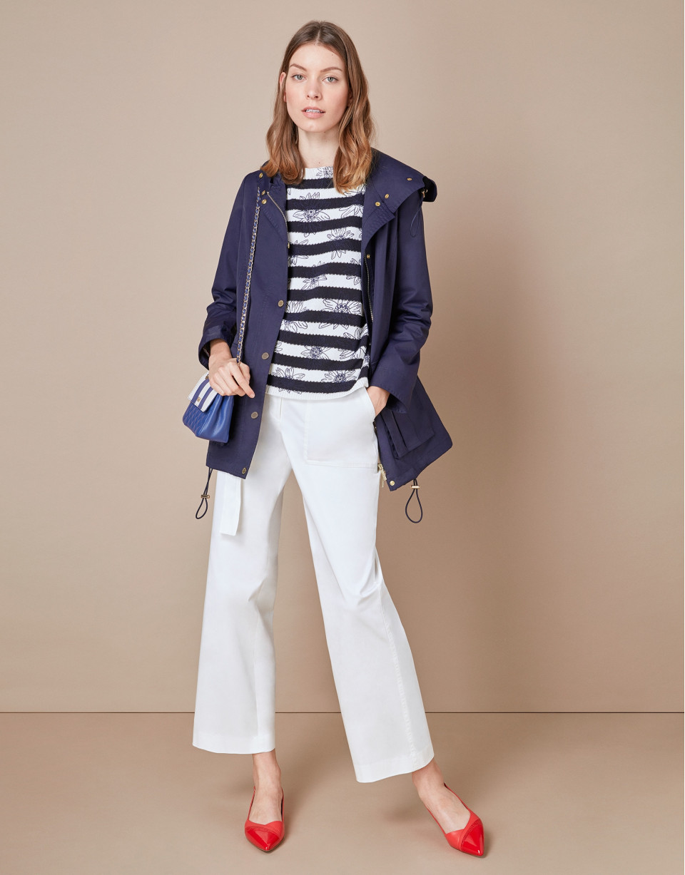 Parka azul