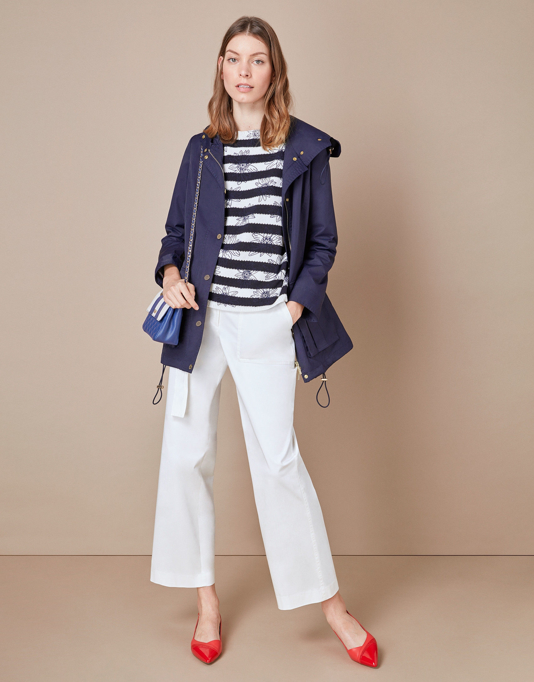 Parka azul
