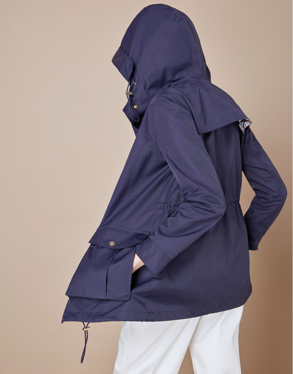 Parka azul