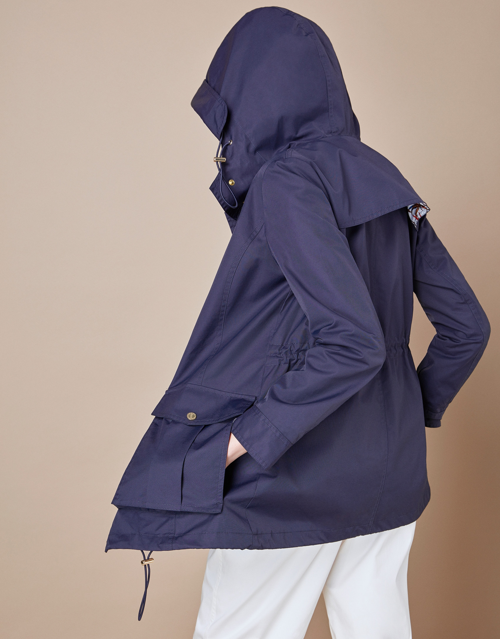Parka azul