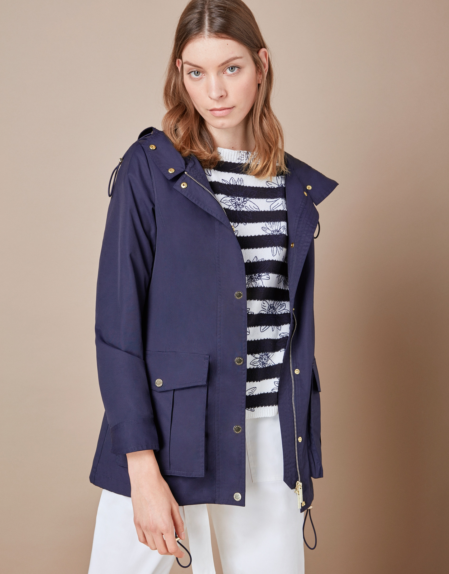 Parka azul