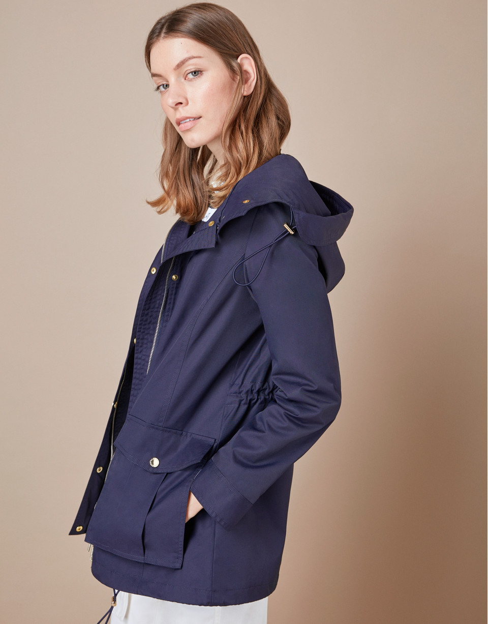 Parka azul