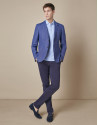 Pantalón chino algodón marino