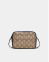 Blue canvas Taylor shoulder bag