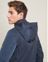Parka cuatro bolsillos azul marino