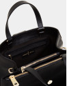 Bolso tote Paris napa negra