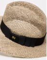 Sombrero fedora beige