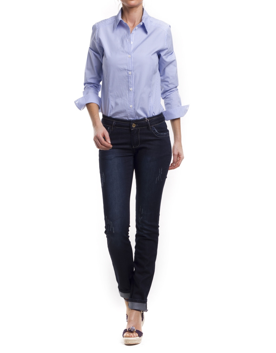Long sleeve cotton shirt 
