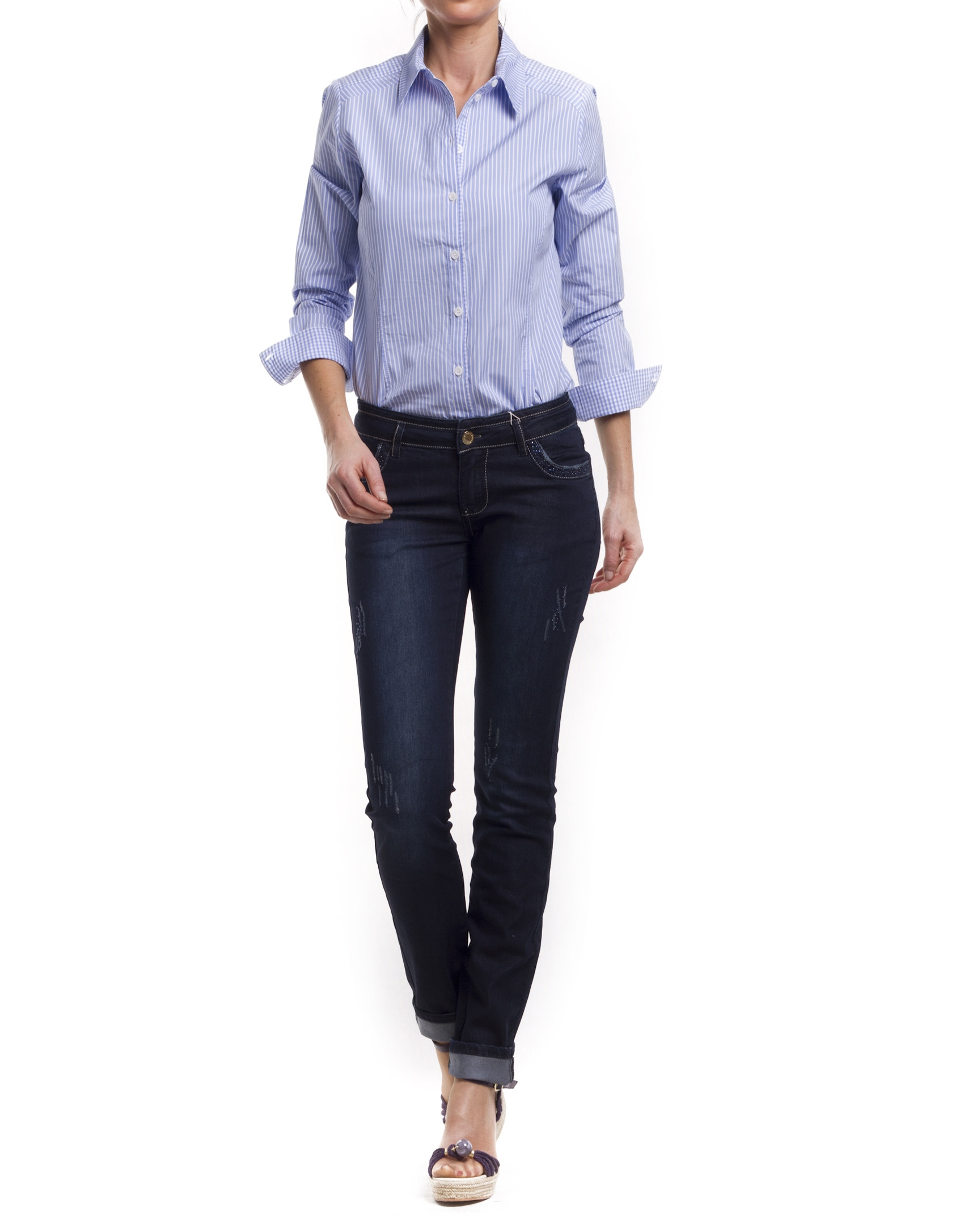 Long sleeve cotton shirt 