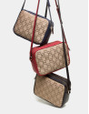 Bolso bandolera Taylor lona rojo