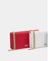 Bolso de mano Sunset piel rojo