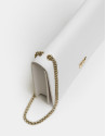 Bolso de mano Sunset piel blanco