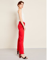Pantalón sport cinco bolsillos rojo