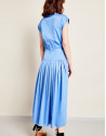 Blue flare dress