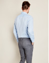 Pantalón lino gris
