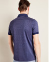 Navy blue t-shirt with cherry print