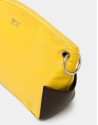 Bolso bandolera nylon amarillo