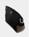 Bolso bandolera nylon negro