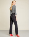 Black sport pants with five pockets