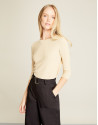 Pantalón sport tiro alto negro
