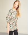 Multicolored oversize blouse