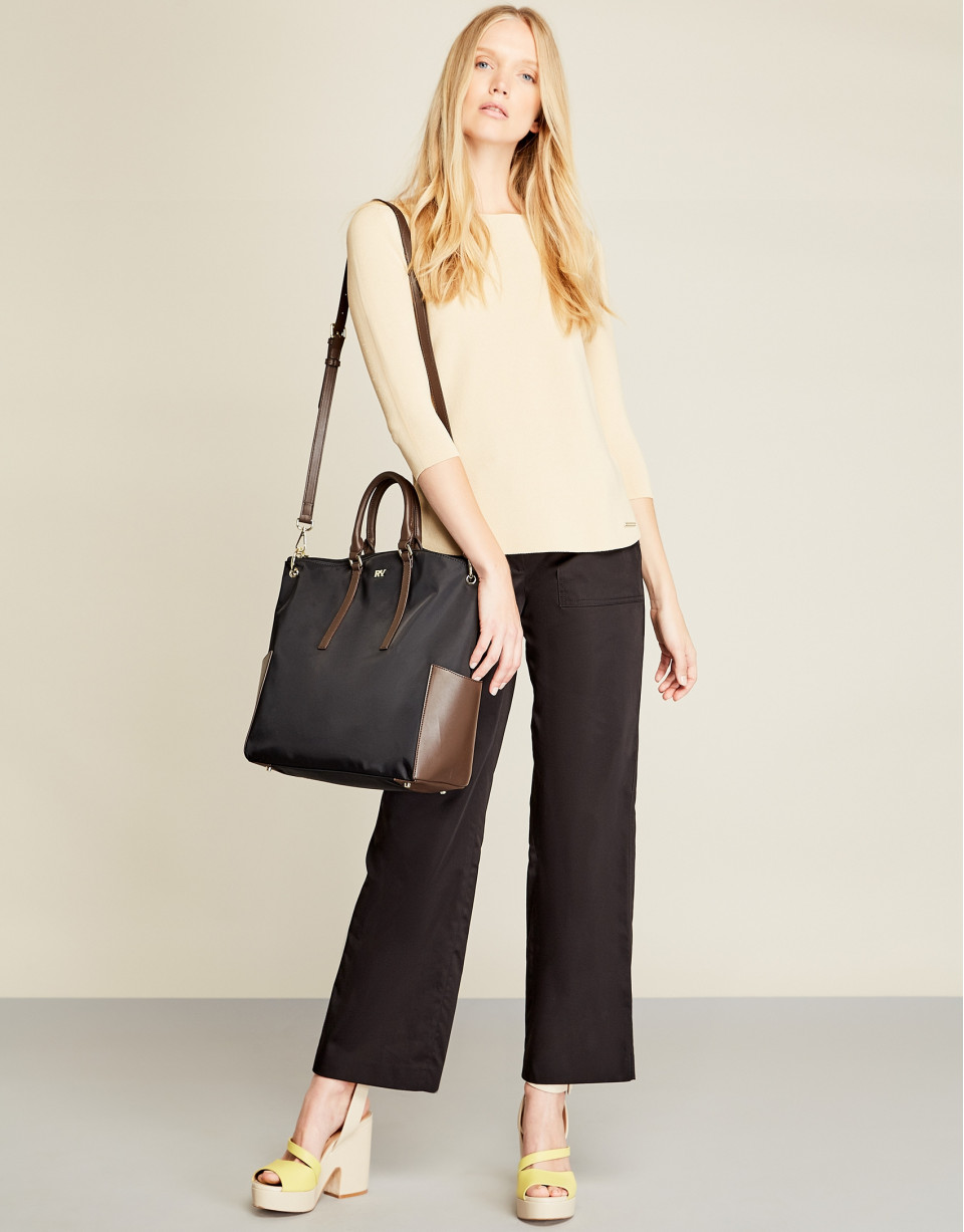 Yellow structured sweater