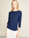 Blue Structure sweater