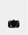 Bolso clutch Bird negro