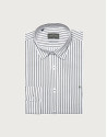 Camisa sport raya estrecha caqui