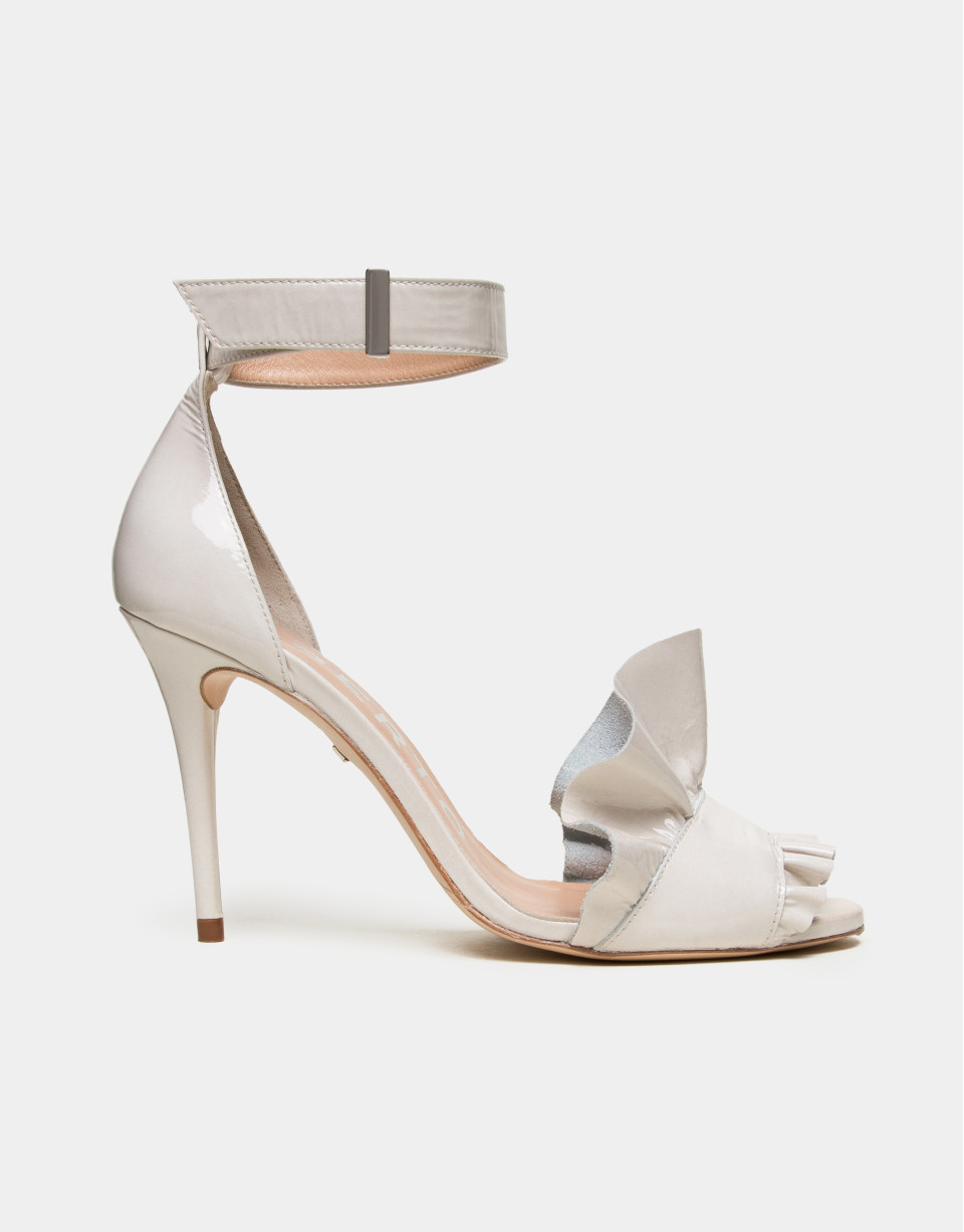 Sandalia Aqua piel hielo