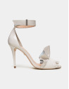 Ivory leather Aqua sandals