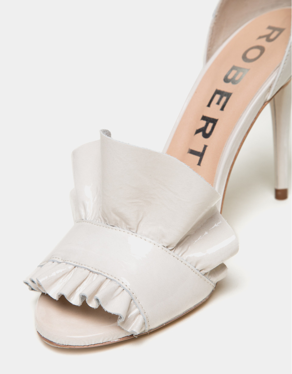 Sandalia Aqua piel hielo