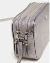 Bolso bandolera Taylor piel plata