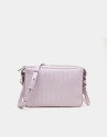 Bolso cofre Trèsse lila