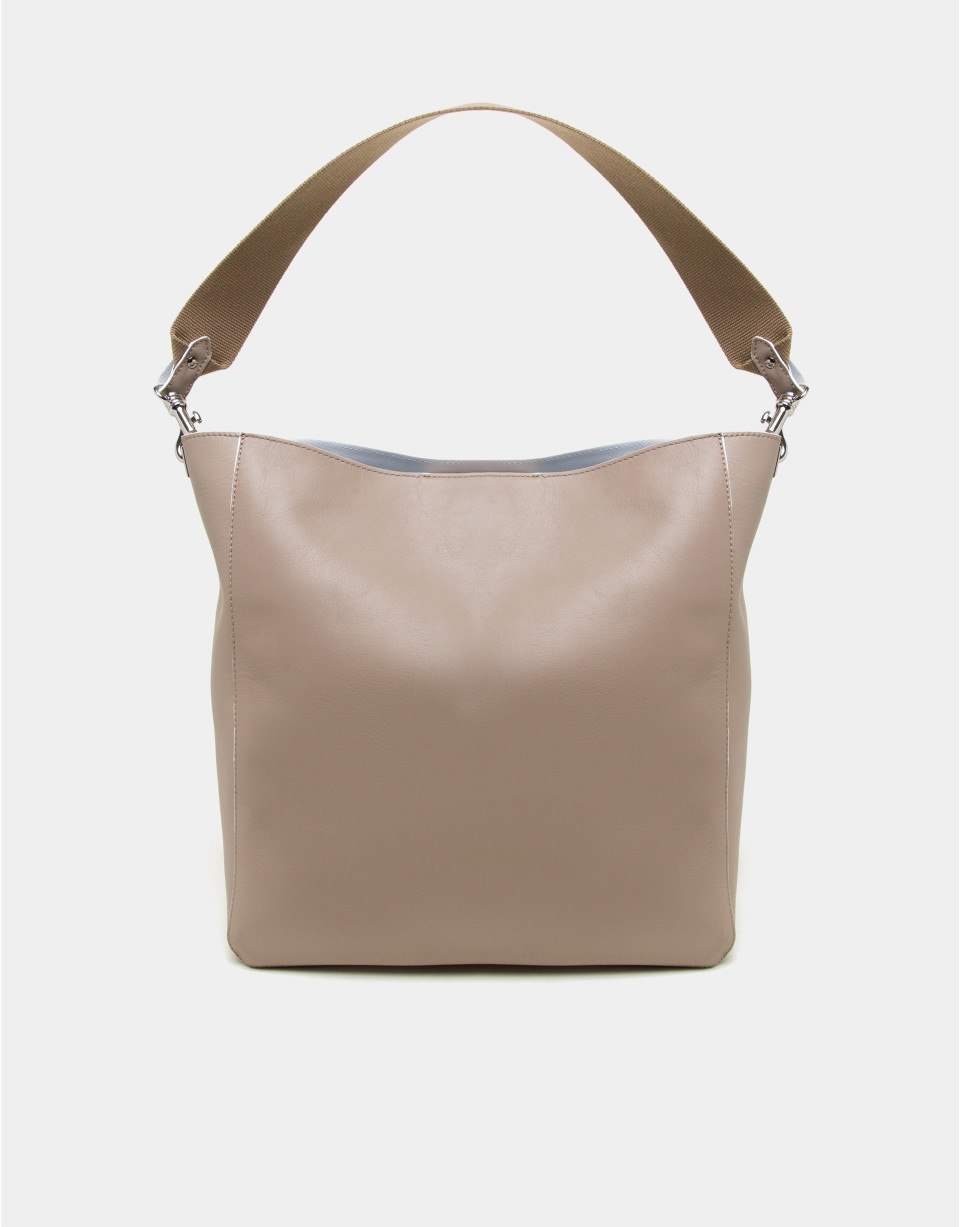 Bolso shopper Montparnasse piel cámel