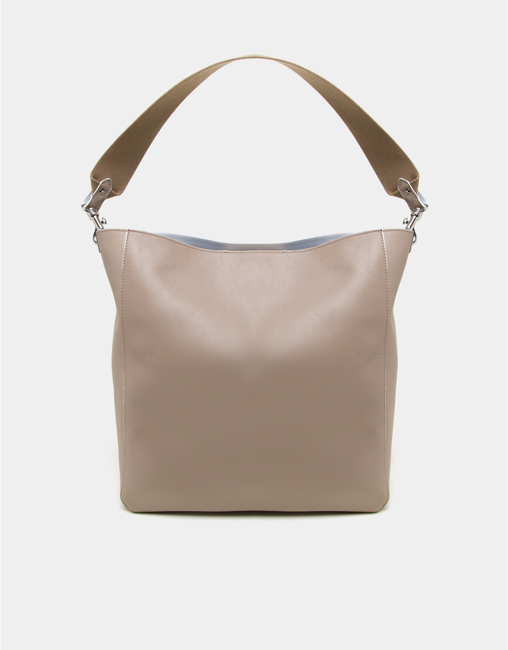 Bolso shopper Montparnasse piel cámel