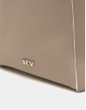 Bolso shopper Montparnasse piel cámel