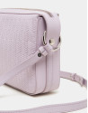 Bolso cofre Trèsse lila