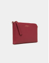Clutch Lisa saffiano rojo 