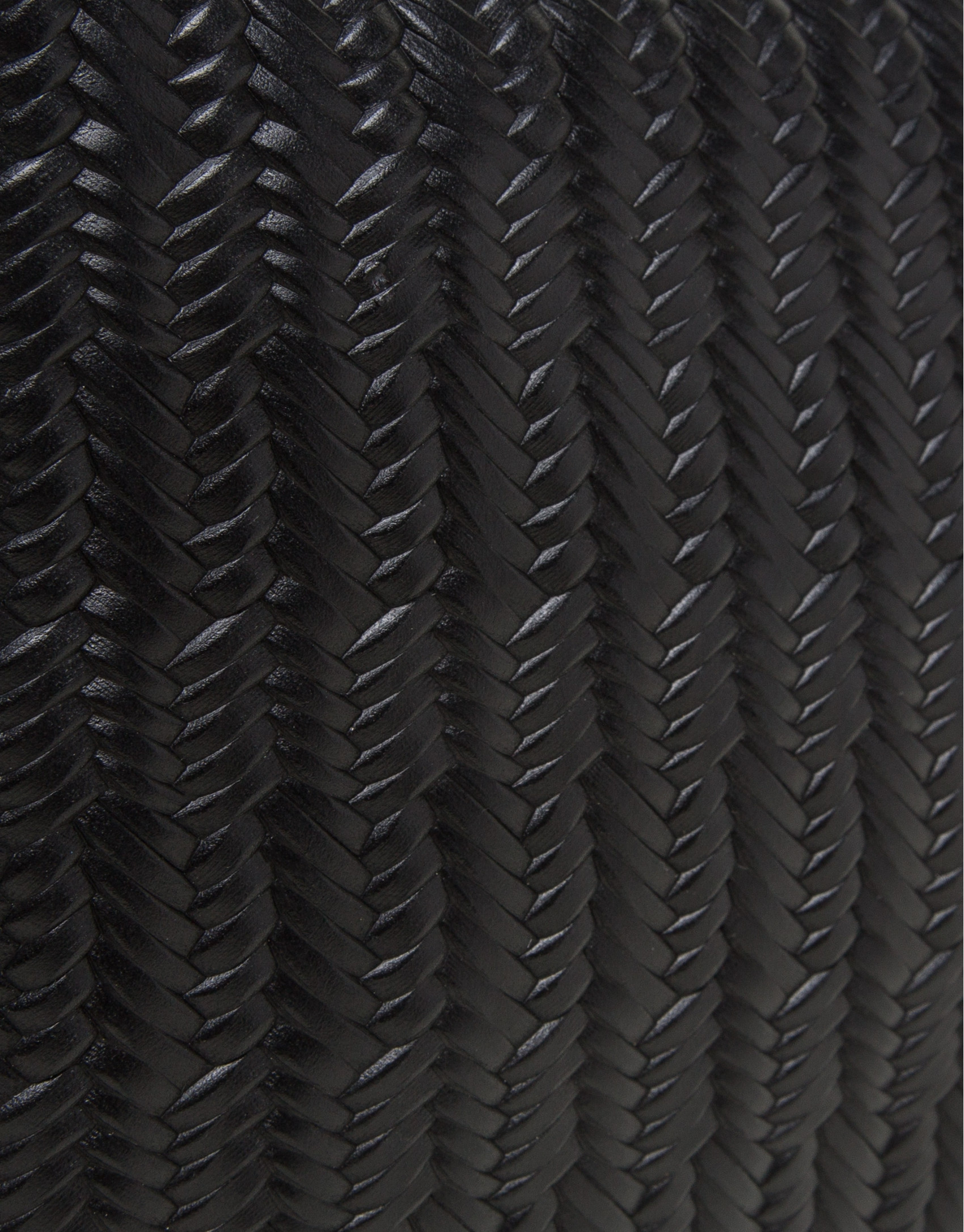 Bolso cofre Trèsse negro