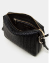 Bolso cofre Trèsse negro